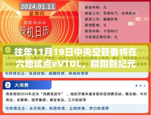 中央空管委六地試點eVTOL，開啟探索自然美景的心靈之旅