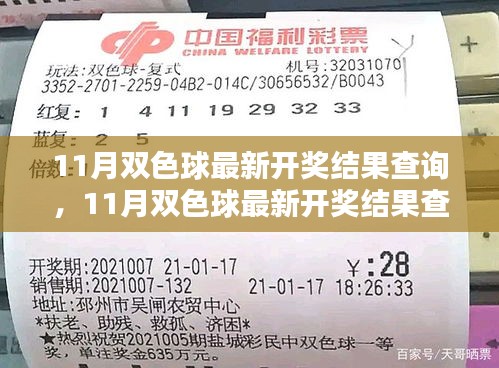 揭秘中獎秘訣,最新雙色球開獎結果查詢與快速獲取開獎信息指南(11月版)