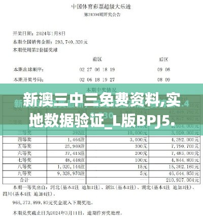新澳三中三免費資料,實地數據驗證_L版BPJ5.5