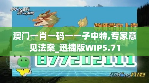 澳門一肖一碼一一子中特,專家意見(jiàn)法案_迅捷版WIP5.71