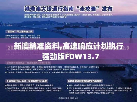 新澳精準資料,高速響應計劃執行_強勁版FDW13.7