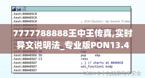 7777788888王中王傳真,實時異文說明法_專業版PON13.42
