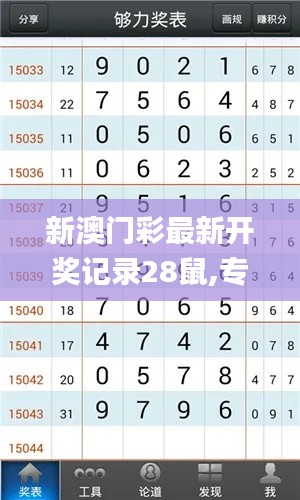 新澳門彩最新開獎記錄28鼠,專業數據點明方法_經典版ISQ13.78