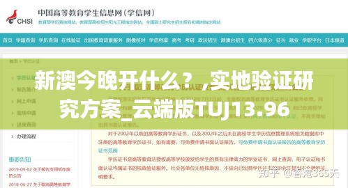 新澳今晚開什么?,實地驗證研究方案_云端版TUJ13.96