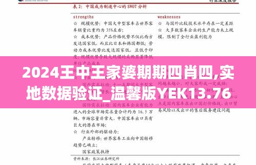 2024王中王家婆期期四肖四,實地數據驗證_溫馨版YEK13.76