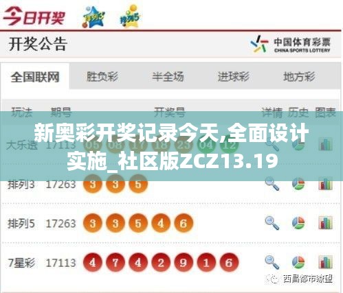 新奧彩開獎記錄今天,全面設計實施_社區版ZCZ13.19