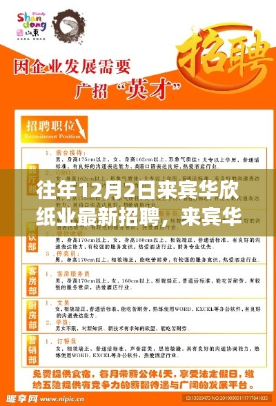 來賓華欣紙業(yè)最新招聘季,應(yīng)聘指南與成功秘訣揭秘