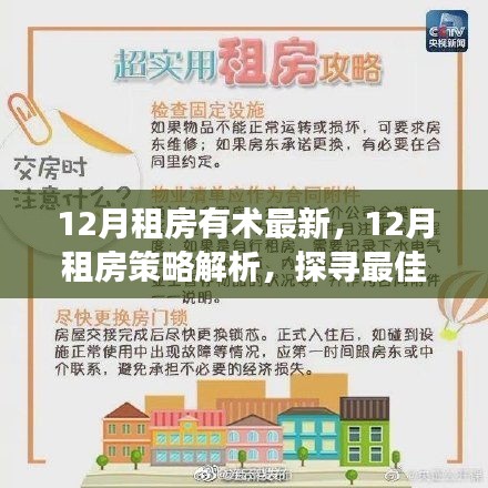 探尋最佳租賃時(shí)機(jī)與策略,最新租房策略解析在十二月租房有術(shù)