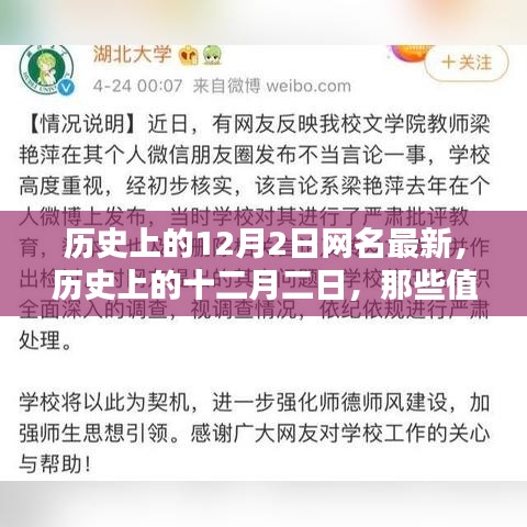歷史上的十二月二日,值得銘記的時刻與影響揭秘