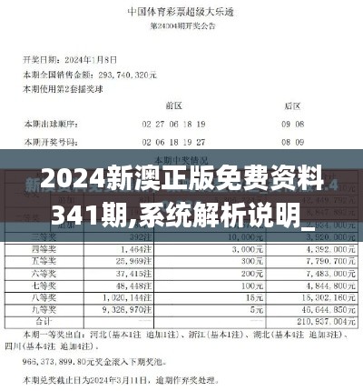2024新澳正版免費資料341期,系統解析說明_戶外版5.111