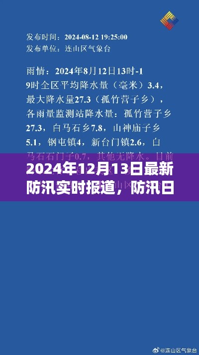 防汛日記,雨聲中的愛與堅定陪伴