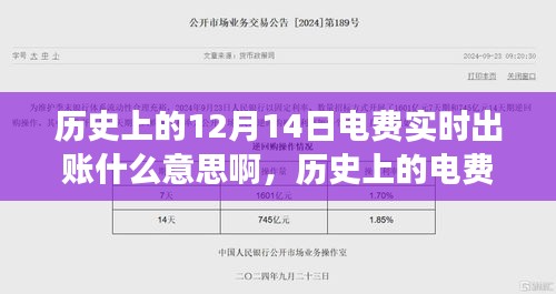 歷史上的電費實時出賬,探尋背后的故事與意義