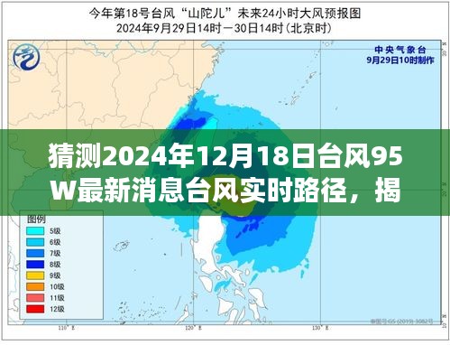 揭秘,臺風95W動向預測與實時路徑分析——最新消息報告(2024年12月18日)