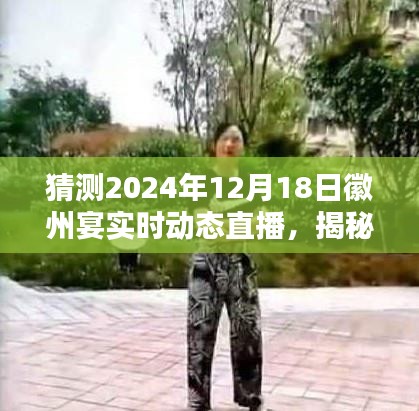 揭秘未來,徽州宴實時動態(tài)直播預(yù)測——2024年展望與展望直播揭秘
