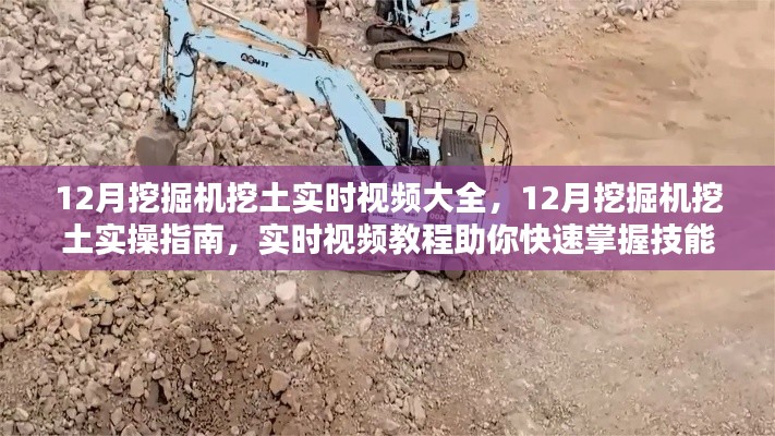 實時挖掘實操指南,挖掘機挖土技能速成與教程視頻合集