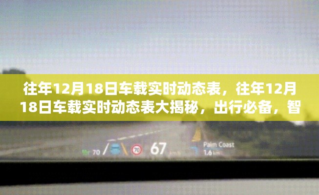 往年12月18日車載實時動態表概覽,智能導航與出行必備新體驗