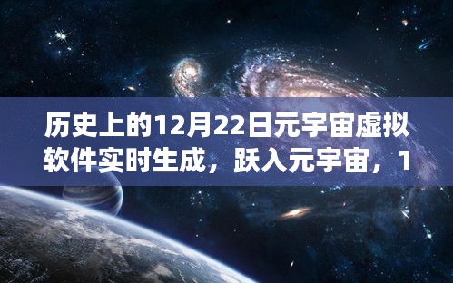 躍入元宇宙,虛擬軟件實時生成的力量與成長之旅——紀念歷史上的十二月二十二日里程碑