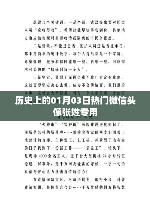 張姓微信頭像精選，歷史上的熱門頭像回顧