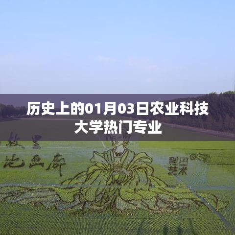 歷史上的農業大學熱門專業,聚焦一月三日的發展