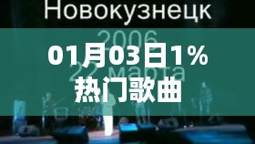 熱門歌曲榜單更新,新年第一波流行旋律(01月03日)