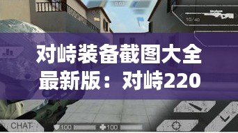 對峙裝備截圖大全最新版:對峙22021最新版本