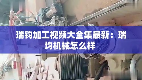 瑞鈞加工視頻大全集最新:瑞均機械怎么樣