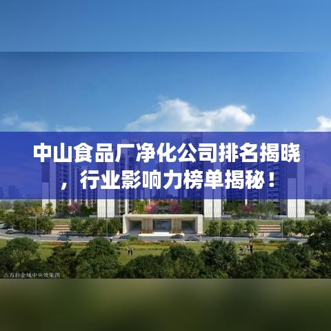 中山食品廠凈化公司排名揭曉,行業影響力榜單揭秘!