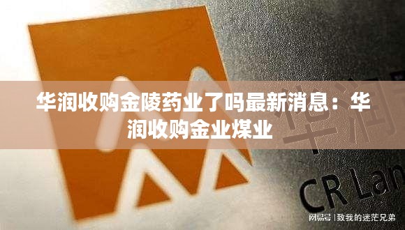 華潤收購金陵藥業了嗎最新消息:華潤收購金業煤業