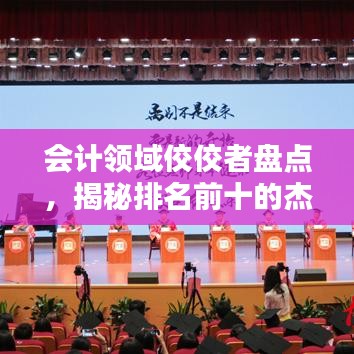 會計領域佼佼者盤點,揭秘排名前十的杰出會計人才!