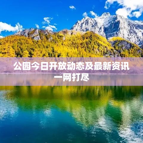公園今日開放動態及最新資訊一網打盡