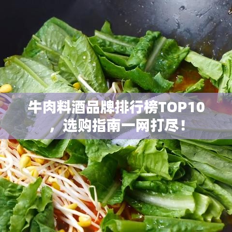 牛肉料酒品牌排行榜TOP10,選購指南一網打盡!