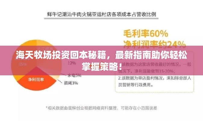 海天牧場投資回本秘籍,最新指南助你輕松掌握策略!