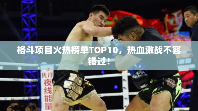 格斗項(xiàng)目火熱榜單TOP10,熱血激戰(zhàn)不容錯(cuò)過!