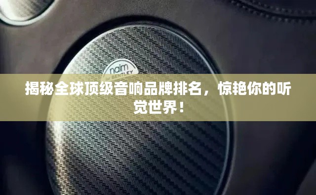 揭秘全球頂級(jí)音響品牌排名,驚艷你的聽(tīng)覺(jué)世界!