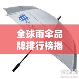 全球雨傘品牌排行榜揭曉,TOP品牌大比拼!