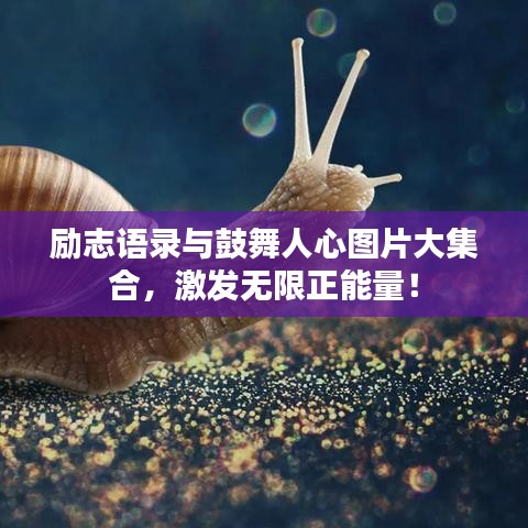 勵(lì)志語錄與鼓舞人心圖片大集合,激發(fā)無限正能量!