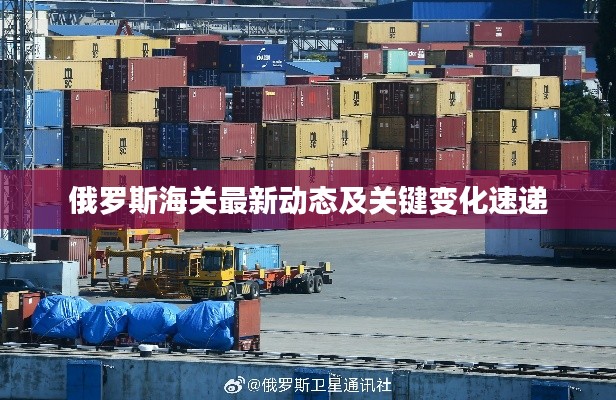 俄羅斯海關最新動態及關鍵變化速遞