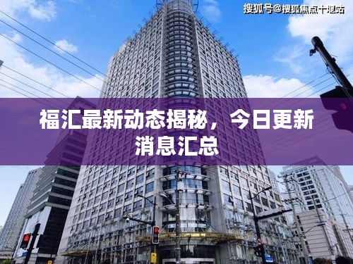 福匯最新動態揭秘,今日更新消息匯總