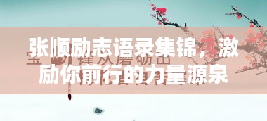 張順勵志語錄集錦,激勵你前行的力量源泉