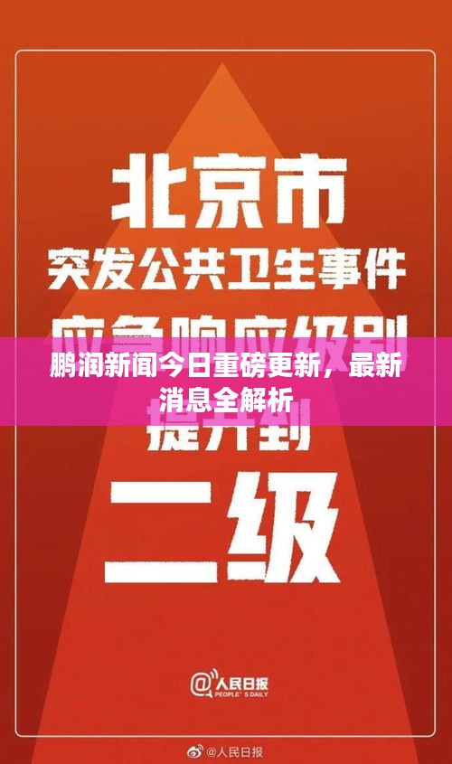 鵬潤新聞今日重磅更新,最新消息全解析