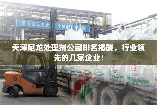 天津尼龍處理劑公司排名揭曉，行業領先的幾家企業！