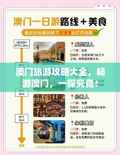 澳門旅游攻略大全,暢游澳門,一探究竟!