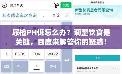 尿檢PH低怎么辦？調整飲食是關鍵，百度來解答你的疑惑！