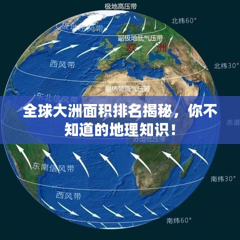 全球大洲面積排名揭秘,你不知道的地理知識(shí)!