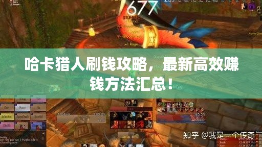 哈卡獵人刷錢攻略,最新高效賺錢方法匯總!